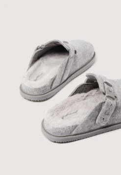 Oysho Pantofole - Dark Grey -Fashion Brand 666ba79a56354193b3d30b39bf9191ce