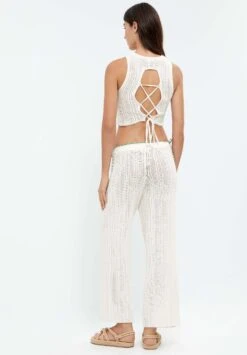 Oysho Cropped CrochetTopOff White Donna T-shirt E Top OY121I07E-A11 11 Oysho Cropped CrochetTopOff White Donna T-shirt E Top OY121I07E-A11 -Fashion Brand 678142f74ebb4d998674408dfbc5df9a