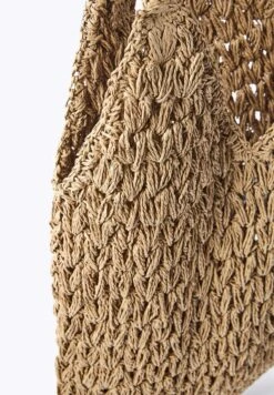 Oysho Open WeaveShopping BagBeige Donna Borse OY151H09A-B11 -Fashion Brand 68a35e73d3614004a94acf9b08a4bc84