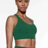 Oysho Medium-Support Sports With CupsBustinoDark Green Donna Intimo OY181A0VV-M11 -Fashion Brand 69ea4ccf6cdd4b429ecbc6306072ae65