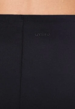 Oysho StraightHigh-Strength- Pantaloni - Black -Fashion Brand 6ac7a499b3b6404ca5adddddf8c6e0e2