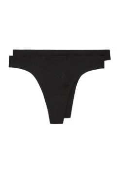 Oysho 2 Pack ThongsPerizomaBlack Donna Intimo OY181R1AN-Q11 -Fashion Brand 6b5edaeffbfd4d3ba0c47d2e13d8c197