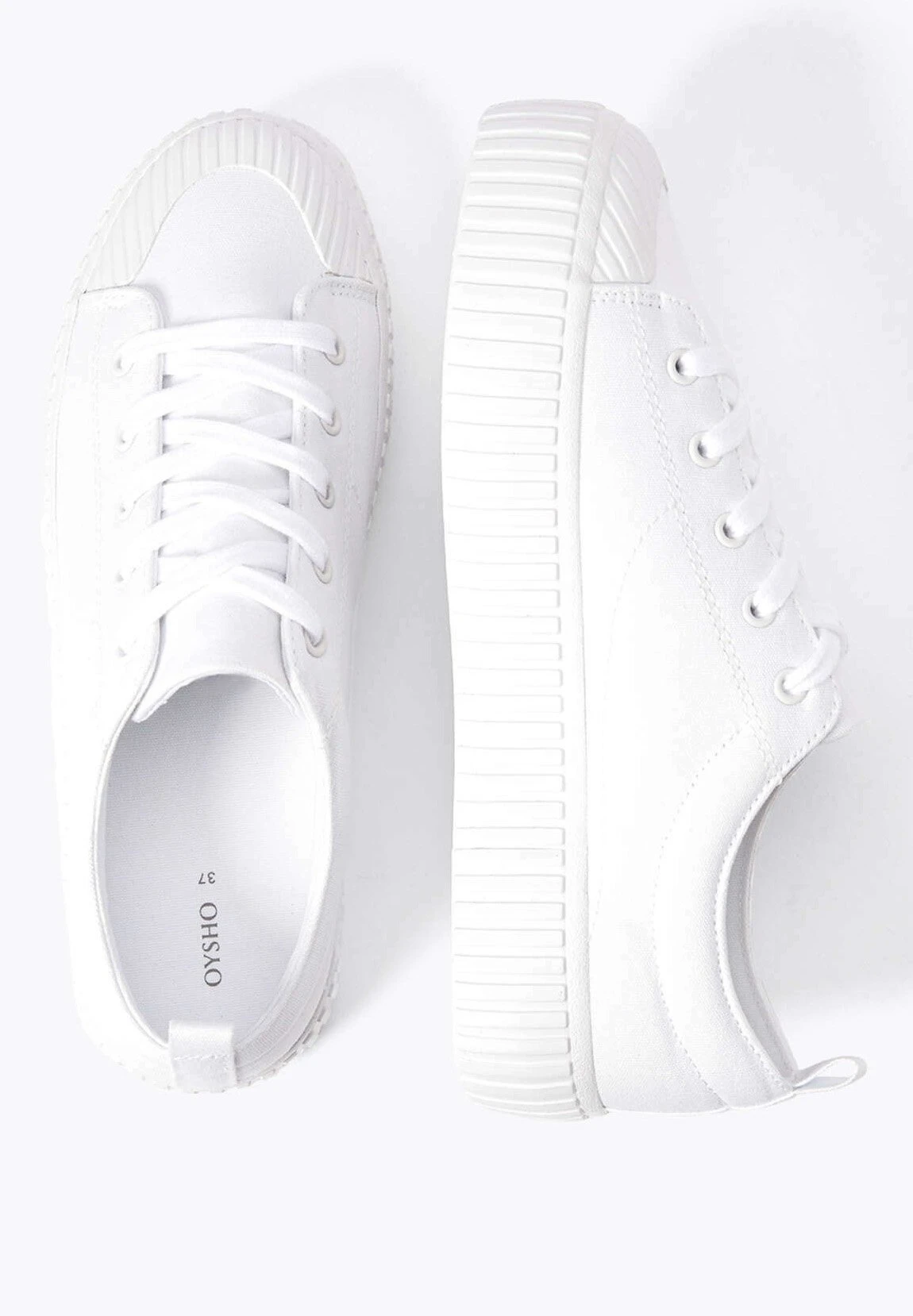 Oysho Sneakers BasseWhite Donna Sneakers OY111A0BM-A11 6 Oysho Sneakers BasseWhite Donna Sneakers OY111A0BM-A11 - immagine 4