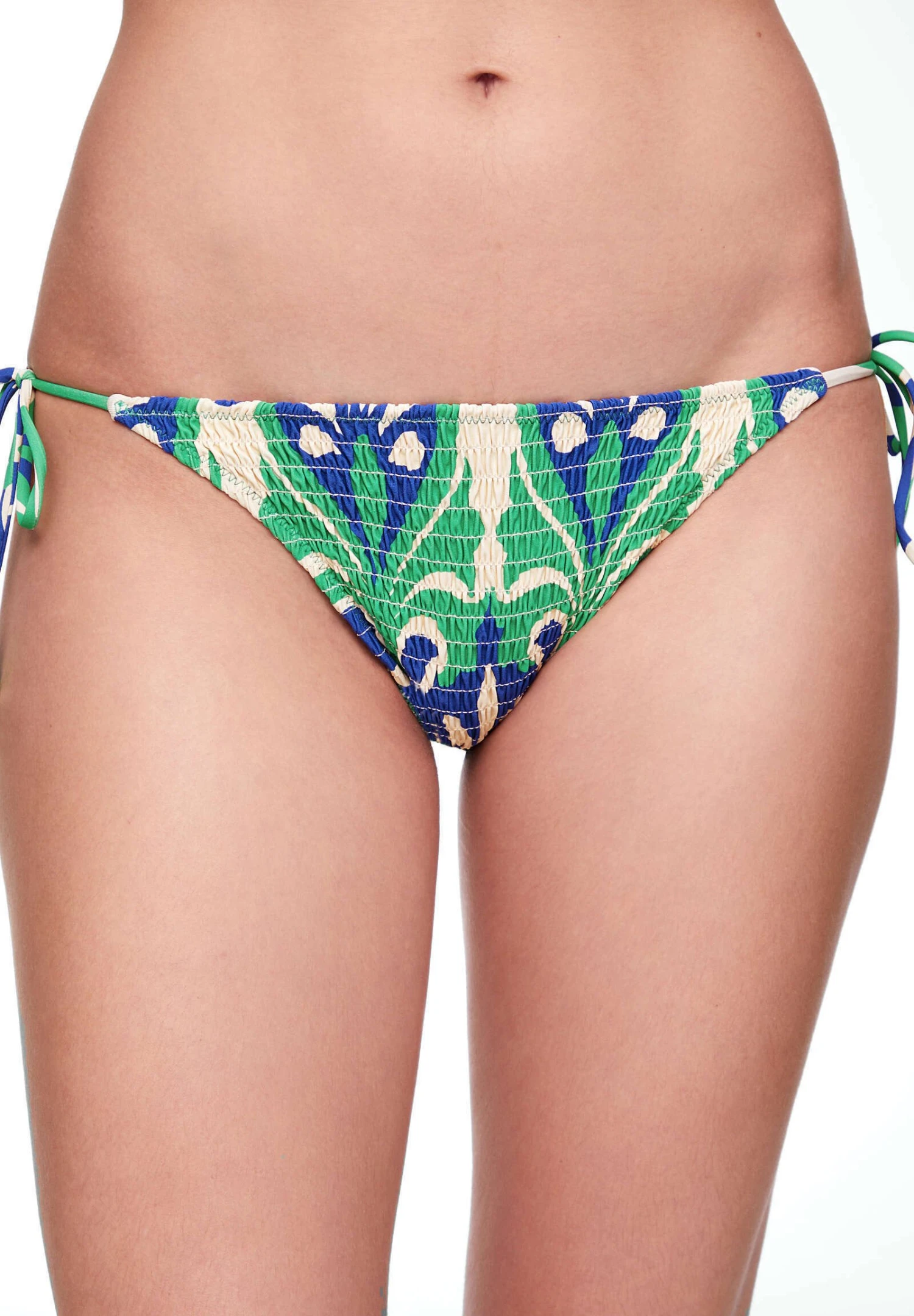 Oysho Medium Coverage With TiesBikini Pezzo SottoGreen Donna Moda Mare OY181I0NG-M11 3 Oysho Medium Coverage With TiesBikini Pezzo SottoGreen Donna Moda Mare OY181I0NG-M11