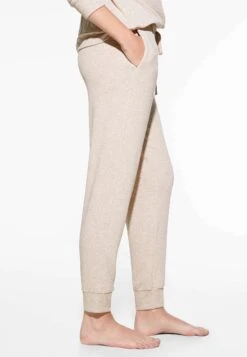 Oysho Soft Touch 30319605Pantaloni Del PigiamaBeige Donna Intimo Notte E Loungewear OY181O14A-B11 -Fashion Brand 6ed7bcb34da84aeaba65829a114b8801