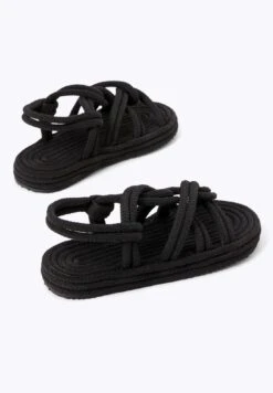 Oysho Rope- Sandali Con Plateau - Black -Fashion Brand 6fbcaceaa8a14be7b0745788b1d447dd