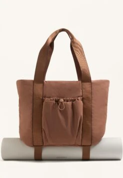 Oysho SHOPPER WITH FRONT POCKET - Shopping Bag - Dark Red -Fashion Brand 72d7b6c37d224626bbcb587ed5db6f20