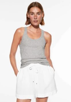 Oysho StrappyTopLight Grey Donna T-shirt E Top OY121D07B-C11