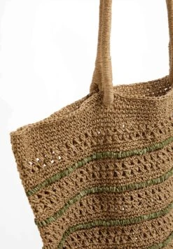 Oysho StonesShopping BagBrown Donna Borse OY151H09P-O11 -Fashion Brand 74d706cb753a4d0a9be6205a36b63322