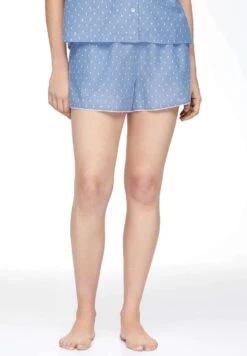 Oysho Plumeti Printed Pantaloni Del PigiamaBlue Donna Intimo Notte E Loungewear OY181O13S-K11