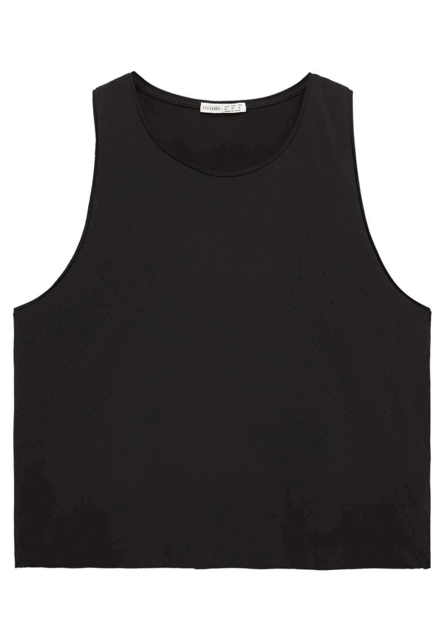 Oysho Microperforated Technical SleevelessTopBlack Donna T-shirt E Top OY121D072-Q11 8 Oysho Microperforated Technical SleevelessTopBlack Donna T-shirt E Top OY121D072-Q11 - immagine 6