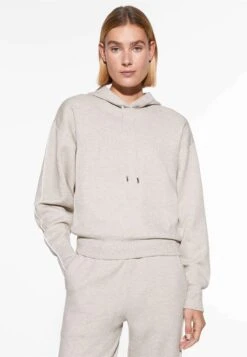 Oysho HoodedFelpa Con CappuccioStone Donna Felpe OY121I07R-C11