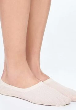 Oysho 2 Pairs Of FootsiesCalziniPink Donna Calze OY181F0OO-J11