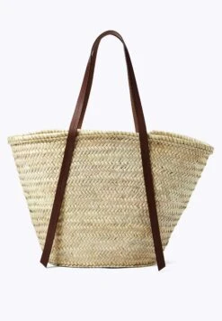 Oysho Handle Basket - Shopping Bag - Beige -Fashion Brand 783ec5f5ce61472fa72266395e9d1fd0