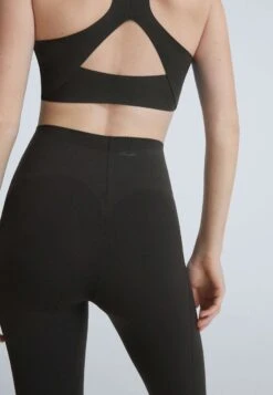 Oysho Compressive Core Control 70 Cm Ankle-Length- Leggings - Black -Fashion Brand 7abd55279aeb40abbe3907ec79788f58