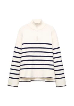 Oysho Striped With High NeckMaglioneWhite Donna Maglieria OY121I07S-A11 -Fashion Brand 7b4063750e3d45658e85f6ab69e3ab9f