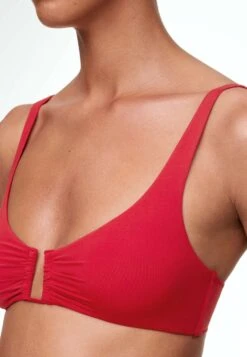 Oysho U-Neck Halter - Bikini Pezzo Sopra - Red -Fashion Brand 7c91f5d5c05541d48f28827354fcea6c
