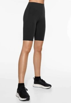 Oysho Compressive Raise Up Cycle ShortsBlack Donna Pantaloni OY121S03M-Q11