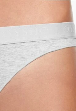 Oysho 3 Pack Logo Comfort Brazilian - Slip - White -Fashion Brand 7ed50023746a4d1896535611d6dcc325