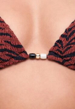 Oysho Smock - Bikini Pezzo Sopra - Brown -Fashion Brand 7ef7add51a1a422fba10dfeb26e026a7