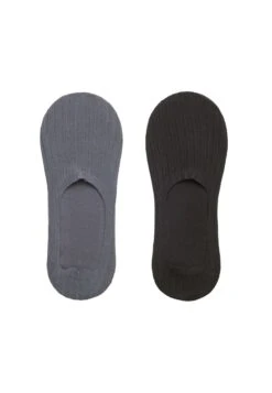 Oysho 2 Pairs Of FootsiesCalziniBlack Donna Calze OY181F0OO-Q11 -Fashion Brand 8125d438b6694ed4aa207e7d554f33ac