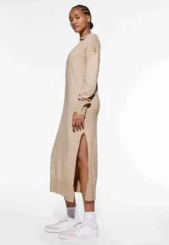 Oysho Fine Long - Abito In Maglia - Beige -Fashion Brand 88dfe7b65e06409484f5b4817da63af0