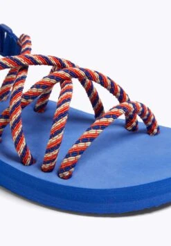 Oysho Cord - Sandali - Blue -Fashion Brand 8c00aca3a36b4ec98c669325645e4d02