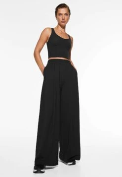 Oysho Light Touch - Pantaloni - Black -Fashion Brand 8e8faf9a33c34454be4678ebf7bce39e