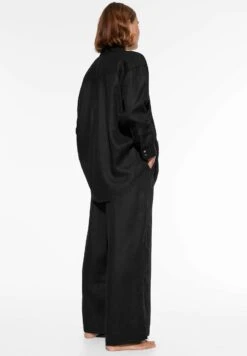 Oysho GinghamLong-SleevedCamiciaBlack Donna Camicie E Bluse OY121E06K-Q11 -Fashion Brand 8f920f54819b4d35b31ef3d5ebd7a499