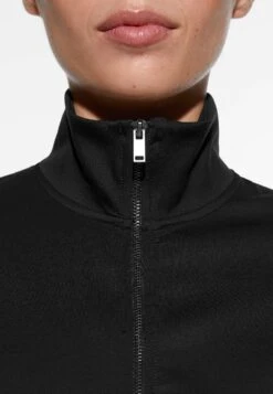 Oysho CroppedFelpa Con ZipBlack Donna Felpe OY121J040-Q11 -Fashion Brand 9023c2482d3244cd874ef296d19b71e4
