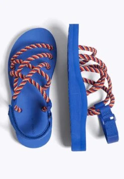 Oysho Cord - Sandali - Blue -Fashion Brand 92b1584c054a4211a859841bcb8fd301