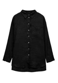 Oysho GinghamLong-SleevedCamiciaBlack Donna Camicie E Bluse OY121E06K-Q11 -Fashion Brand 93cb6899fc0a45bcbab139e4500ad994