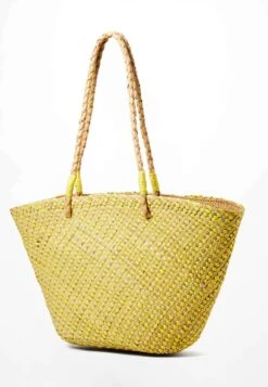 Oysho Basket - Shopping Bag - Yellow -Fashion Brand 947b45f16af147c6b244b8b823f8ca46
