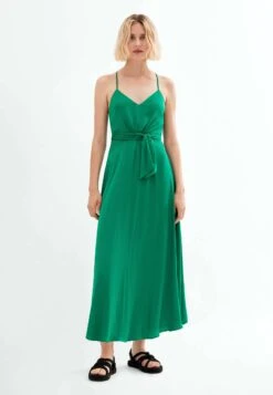 Oysho Strappy Midi - Vestito Estivo - Green
