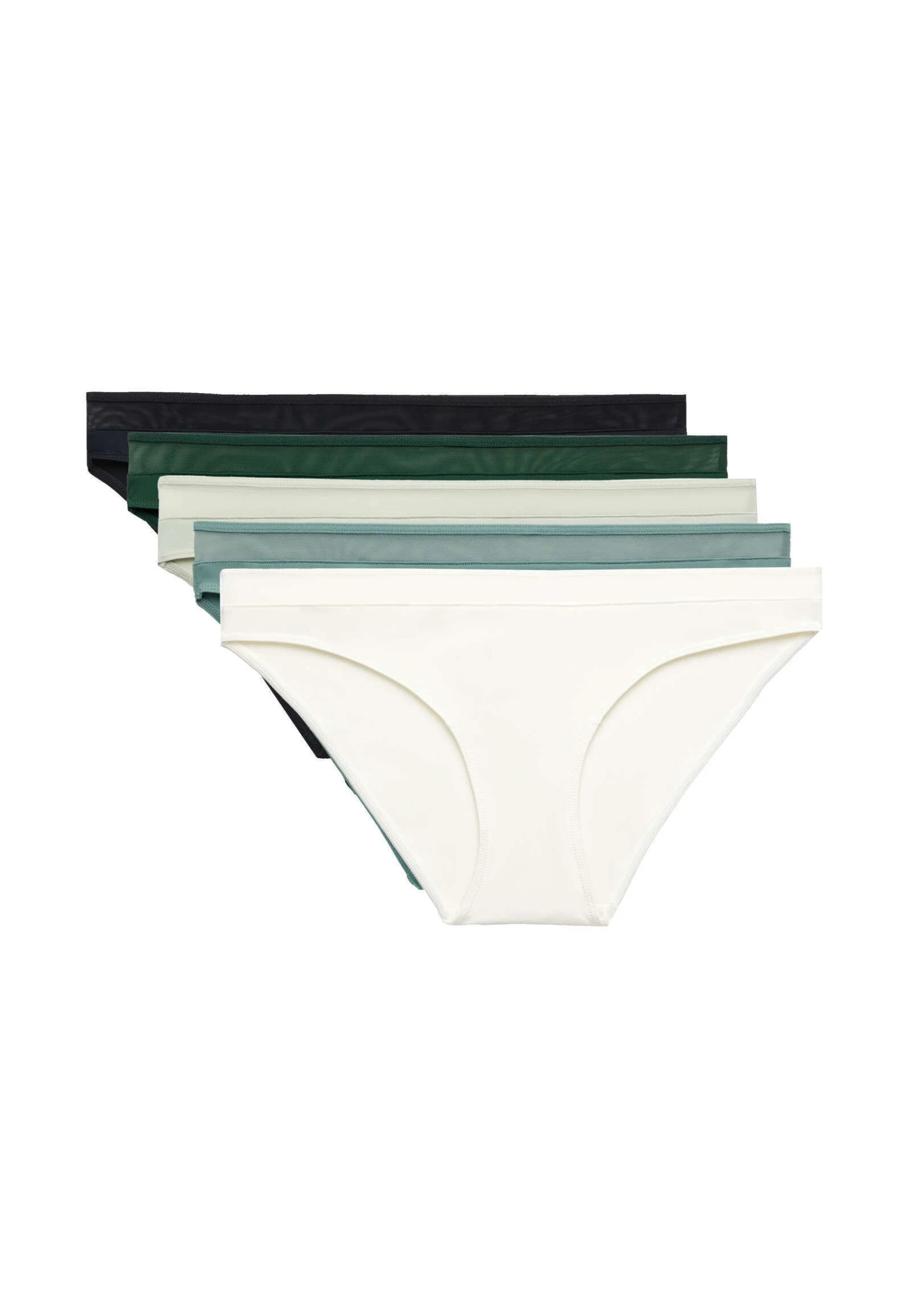Oysho 5-Er PackSlipGreen Donna Intimo OY181R1CH-M11 8 Oysho 5-Er PackSlipGreen Donna Intimo OY181R1CH-M11 - immagine 6