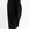 Oysho Wide PantaloniBlack Donna Pantaloni OY121A0BB-Q11