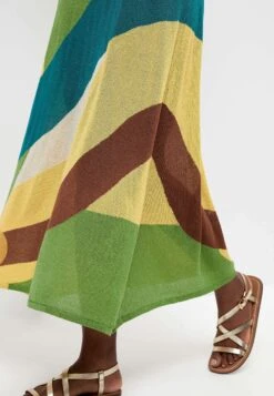 Oysho Shiny Strappy Abito In MagliaGreen Donna Vestiti OY121C0B6-M11 -Fashion Brand 979d8c609cec487a8c33482a08183a13