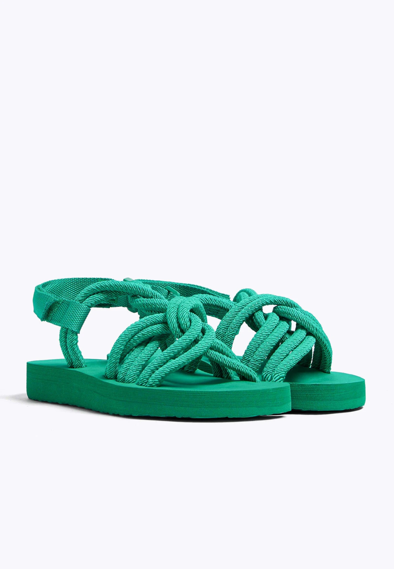 Oysho Sandali Con PlateauGreen Donna Sandali OY111A0C5-M11 4 Oysho Sandali Con PlateauGreen Donna Sandali OY111A0C5-M11 - immagine 2