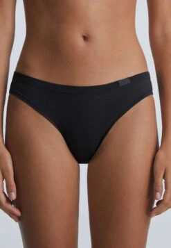 Oysho 3 Pack Classic - Slip - Black