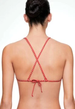 Oysho Print TriangleBikini Pezzo SopraRed Donna Moda Mare OY181J0CG-G11 -Fashion Brand 99963893bec64e6294405b6000ac026e