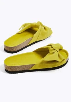 Oysho Bow CiabattineYellow Donna Ciabatte E Zoccoli OY111A0BZ-E11 -Fashion Brand 9bdb76fbaa1141988ff79d58dd213a49