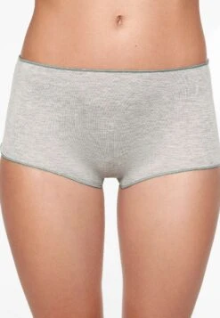 Oysho 2 Contrast Comfort Culotte SlipGrey Donna Intimo OY181R1CC-C11