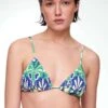 Oysho Smock Stamp Print TriangleBikini Pezzo SopraGreen Donna Moda Mare OY181E00F-M11 -Fashion Brand 9c99dde8a53f4e22a4410599e9085ce5
