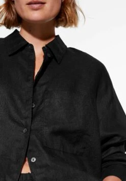 Oysho GinghamLong-SleevedCamiciaBlack Donna Camicie E Bluse OY121E06K-Q11 -Fashion Brand 9d2cc03e2885431d9aa62b748c80a78d