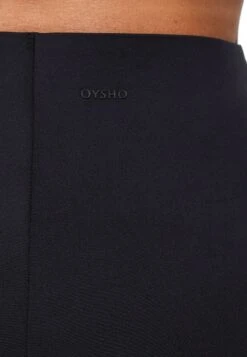 Oysho StraightHigh-Strength- Pantaloni - Black -Fashion Brand a16dd33b05304ab1bb5fae71e211e373