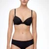 Oysho Laser Cut Invisible Classic SlipBlack Donna Intimo OY181R19H-Q11