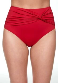 Oysho Full Coverage DrapedBikini Pezzo SottoRed Donna Moda Mare OY181I0NO-G11