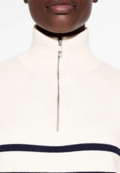 Oysho Striped With High NeckMaglioneWhite Donna Maglieria OY121I07S-A11 -Fashion Brand ab4c639f55e441a896fb77547758a548