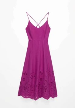 Oysho Embroidery MidiVestito EstivoPink Donna Vestiti OY121C0CE-J11 -Fashion Brand afbd2376b55446369e949e5c3656ddec