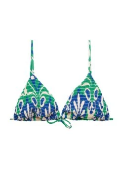 Oysho Smock Stamp Print TriangleBikini Pezzo SopraGreen Donna Moda Mare OY181E00F-M11 15 Oysho Smock Stamp Print TriangleBikini Pezzo SopraGreen Donna Moda Mare OY181E00F-M11 -Fashion Brand b07724256a6f4a82ae86667b7839d309